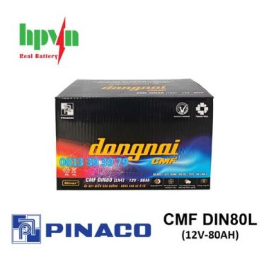 Ắc Quy Đồng Nai CMF DIN80L(12V - 80AH)