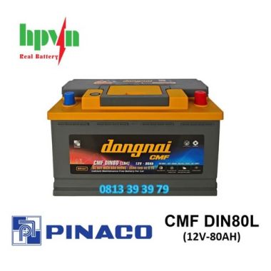 Ắc Quy Đồng Nai CMF DIN80L(12V - 80AH)