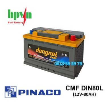 Ắc Quy Đồng Nai CMF DIN80L(12V - 80AH)
