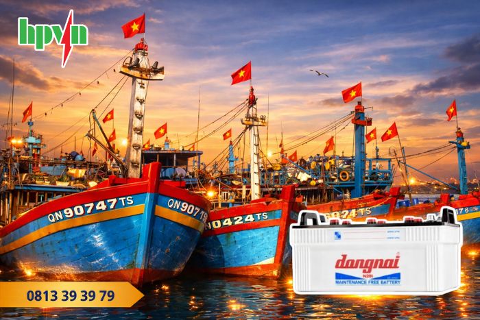 Tại sao ắc quy cần cho tàu thuyền