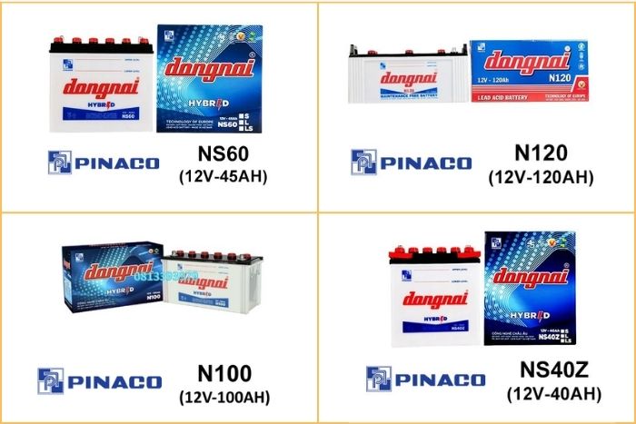 Một số b&igrave;nh ắc quy Đồng Nai d&agrave;nh cho xe tải 