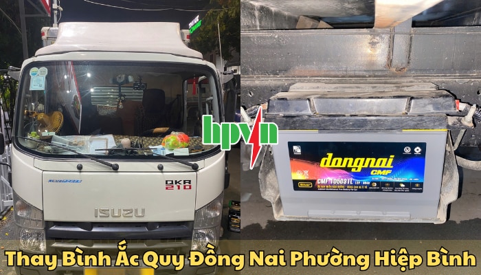 Cửa h&agrave;ng ắc quy Đồng Nai phường Hiệp B&igrave;nh