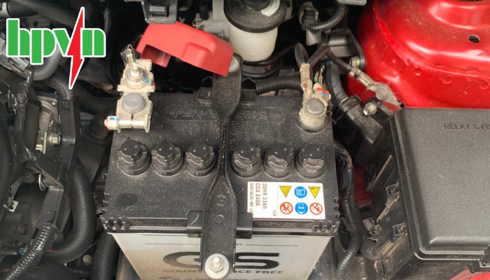 Ắc quy nguy&ecirc;n bản xe Toyota Vios