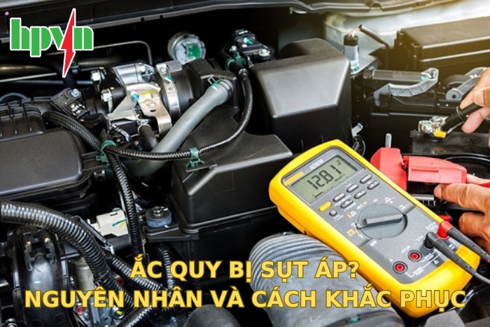 Ắc Quy Bị Sụt Áp - Nguyên Nhân Và Cách Khắc Phục