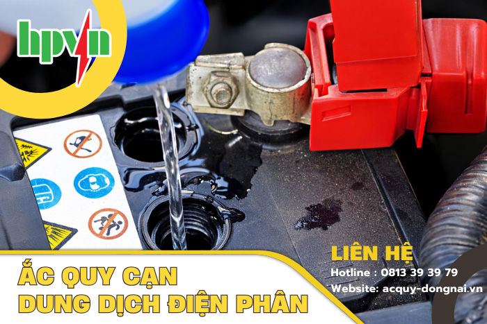 Ắc Quy Cạn Chất Điện Phân - Khắc Phục Tình Trạng Trên Như Thế Nào?