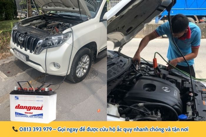 Dịch vụ cứu hộ ắc quy tận nơi tại th&agrave;nh phố Hồ Ch&iacute; Minh 