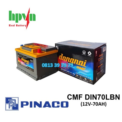 Ắc Quy Đồng Nai CMF DIN70LBN(12V - 70AH)
